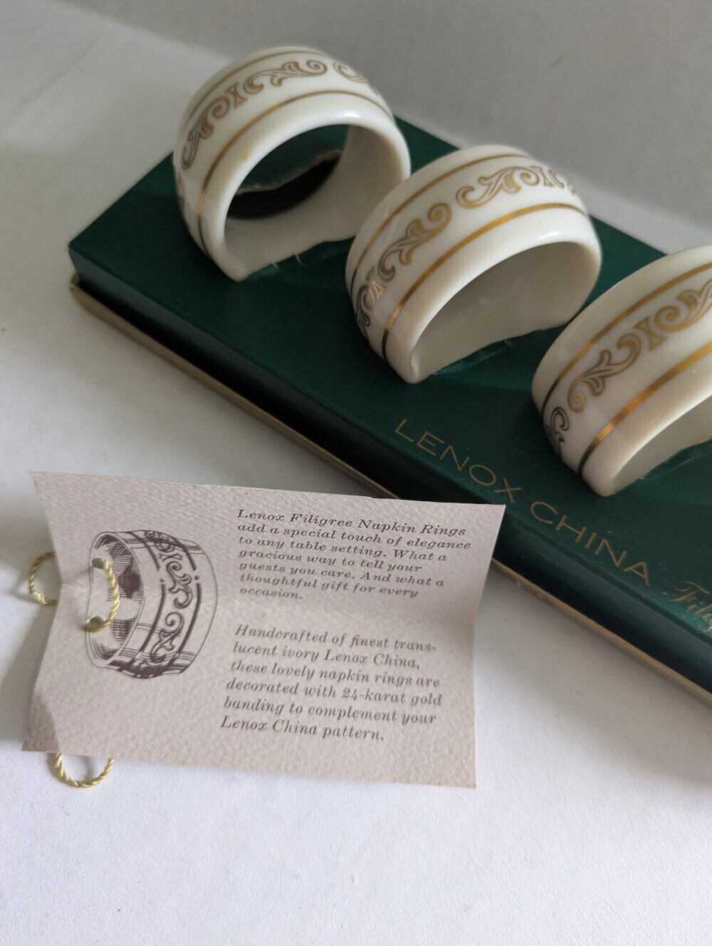 Lenox Napkin Rings